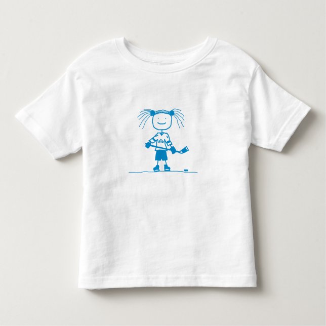 BLU Stick Hockey Kleinkind T-shirt (Vorderseite)