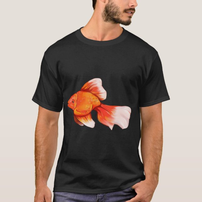 Blub Blub - Goldfisch T-Shirt (Vorderseite)