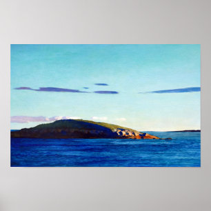 Blubber Island, Maine von Newell Convers Wyeth Poster