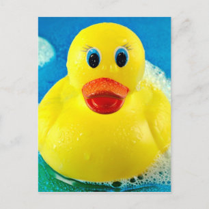 Blubble Duck Postkarte