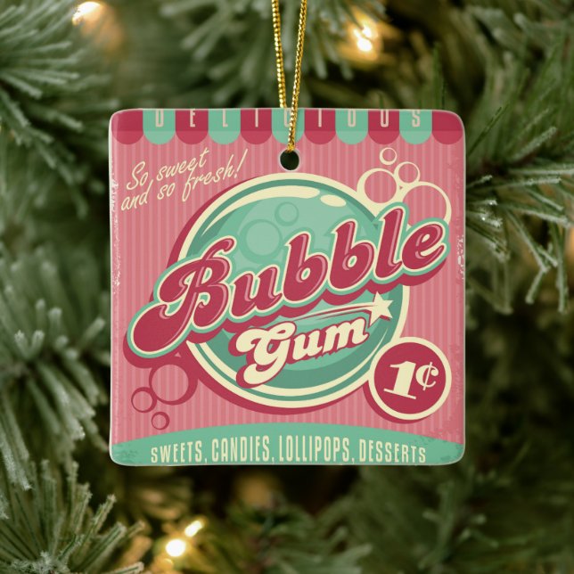 Blubble Gum Ornament (Baum)
