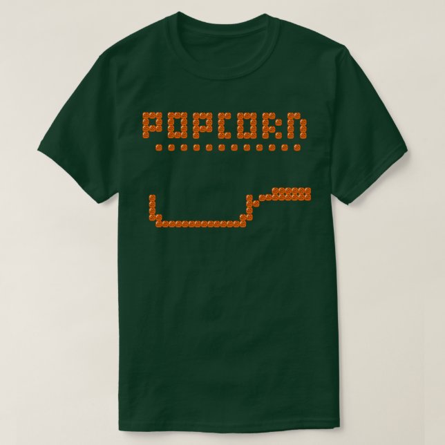 Blubble Popcorn T-Shirt (Design vorne)