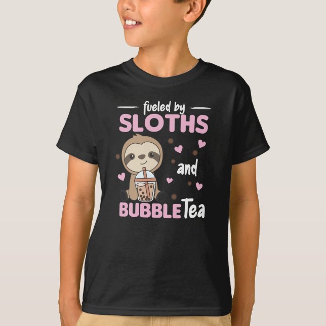 Blubble Tea K-Pop Fault Chocolate Sweet Animals T-Shirt (Vorderseite)