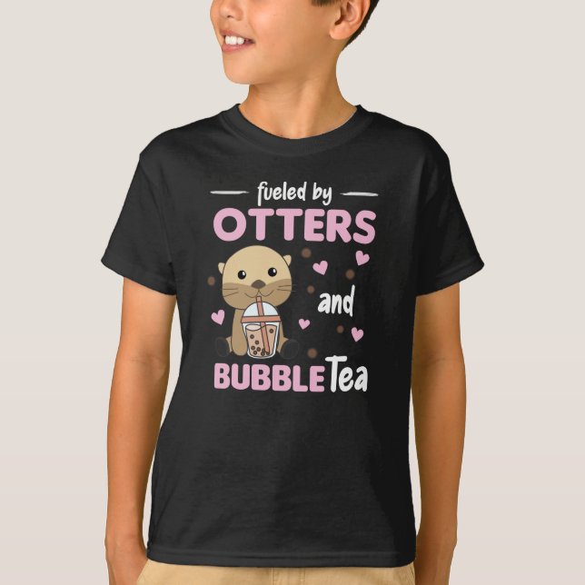 Blubble Tee Otter Chocolate Sweet Animals Boba (Vorderseite)