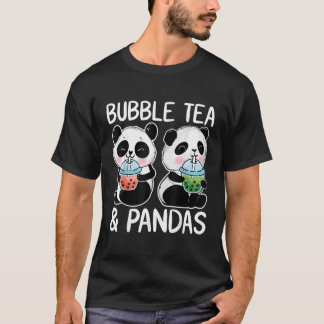 Blubble Tee und Pandas Boba Tea Kawaii Panda