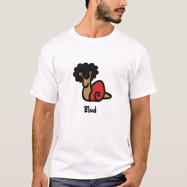 blud die Schnecke T-Shirt (Vorderseite)