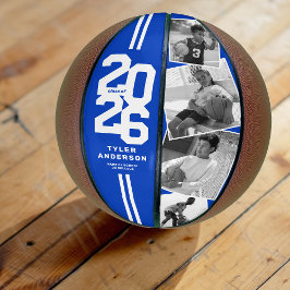 Blue 2025 Abschluss Senior 4 Foto Basketball