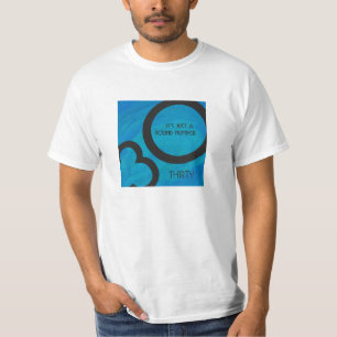 Blue 30 Decade Geburtstag T-Shirt