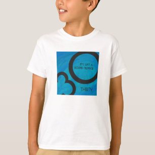 Blue 30 Decade Geburtstag T-Shirt