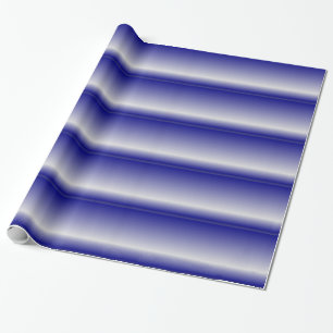 Blue 3D Raft Abstrakt Geschenkpapier
