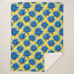 Blue 3d-Rose Sherpadecke