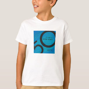 Blue 50 Decade Geburtstag T-Shirt