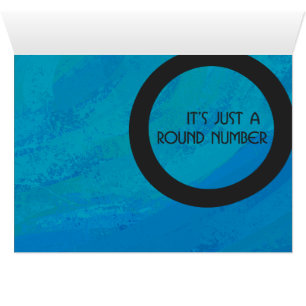 Blue 60 Decade Geburtstag