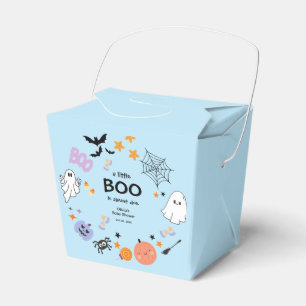 Blue A Little Boo Niedlich Ghost Halloween Kinderd Geschenkschachtel