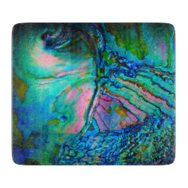 Blue Abalone Shell Schneidebrett