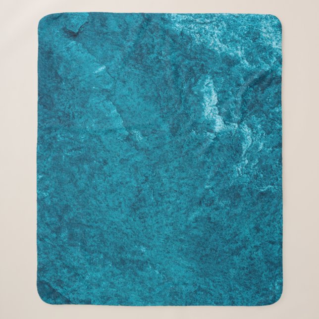 Blue abstract textureabstract, art, graphic decor, sherpadecke (Vorderseite)