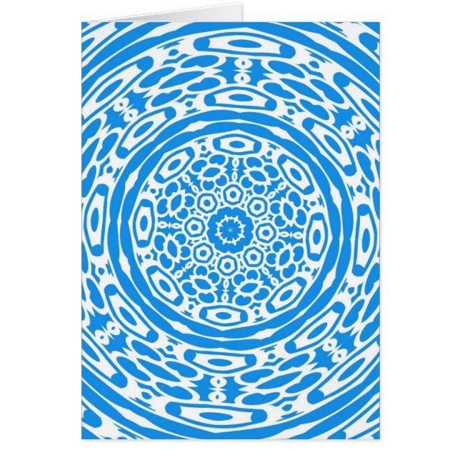 Blue Abstrakte Art (Vorne)
