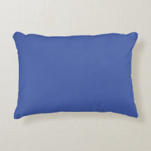 Blue Accent Pillow 16 Zoll x 12 Zoll