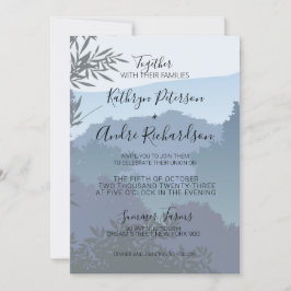 Blue Adventure Travel Forest Einladung