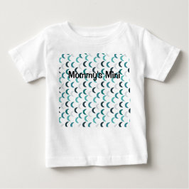 Blue Agate Crescents Baby T-shirt