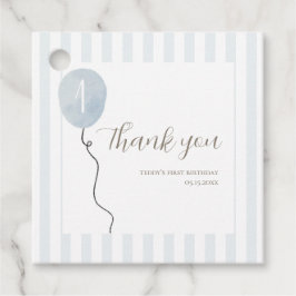 Blue Albern Goose Square Gefallen Tag Geschenkanhänger