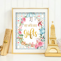 Blue Alice im Wunderland OFF mit ihrem GIFTS-Zeich