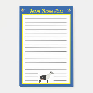 Blue Alpine Dairy Goat & Honey Bee Farm Post-it Klebezettel
