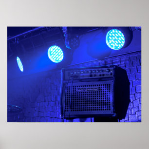 Blue Amp Poster