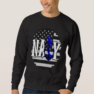 Blue Anchor Sailor V Sweatshirt