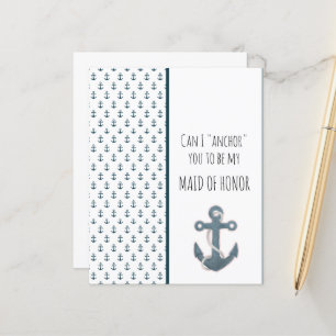 Blue Anchor wird meine Trauzeugin sein