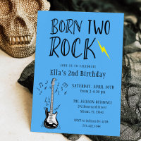 Blue and Black Geboren Two Rock Guitar 2. Geburtst