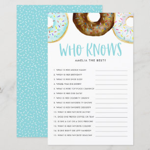 Blue and Chocolate Donuts, die Mama Best Game kenn