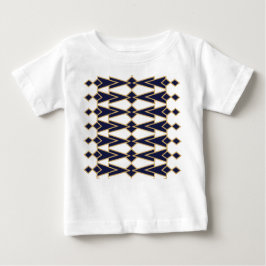 Blue and Gold Bowties Baby T-shirt