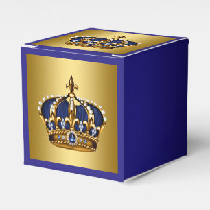 Blue and Gold Prince Geschenkschachtel