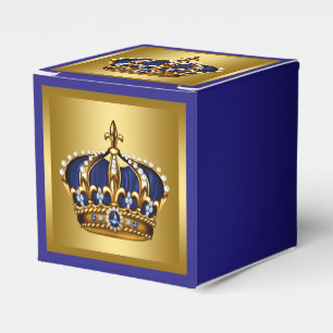 Blue and Gold Prince Geschenkschachtel