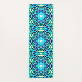 Blue and Green Yoga Mat Yogamatte