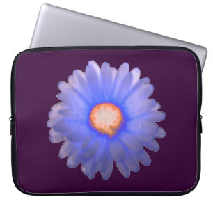 Blue and Red Marigold Laptop Bag Laptopschutzhülle