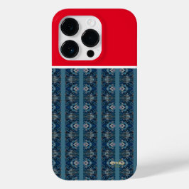 Blue and Red Phone Cases von Poet Adiela Akoo