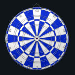 Blue and White Dart Board Dartscheibe<br><div class="desc">Blau-weiße Dart Board.</div>