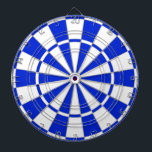 Blue and White Dart Board Dartscheibe<br><div class="desc">Blau-weiße Dart Board.</div>