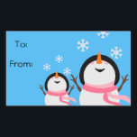 Blue and White Snowman Stickers for Christmas Gift<br><div class="desc">Diese von ästhetischen Reisen entworfenen, bezaubernden Ferienaufkleber werden jedem Geschenk ein wenig Flair verleihen! Benutzen Sie den Button "Anpassen", um Ihre eigene Touch oder Ihren Einkauf so wie es ist hinzuzufügen und Ihren Urlaub noch mehr Spaß zu machen. Das Design ist in Blau und Weiß perfekt für jedes Geschenk. Karo...</div>