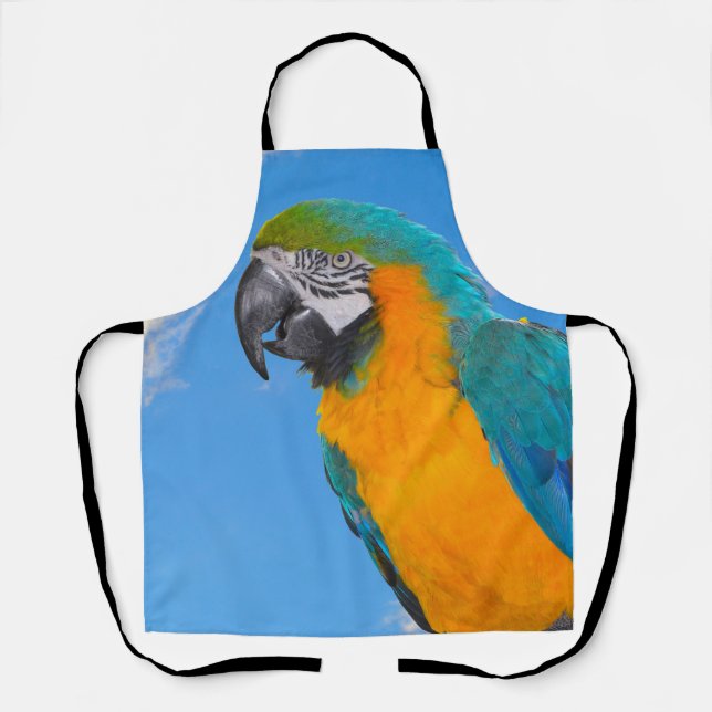 Blue and yellow macaw schürze (Vorderseite)