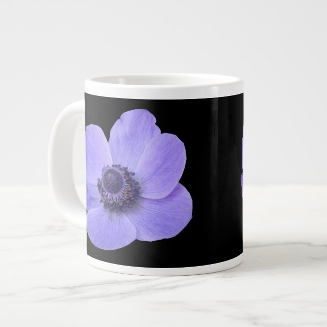 Blue Anemone Tasse (Vorderseite Links)