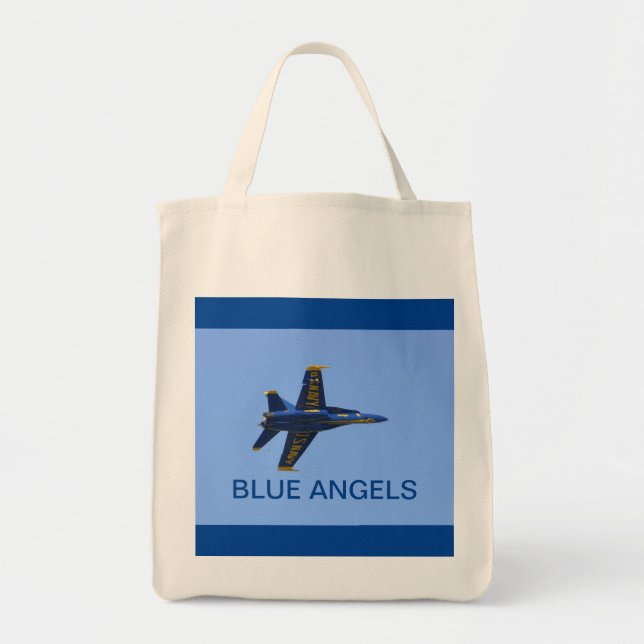 Blue Angel Airplane Tragetasche (Vorne)