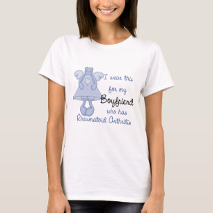 Blue Angel Bear : Ich trage für Boyfriend RA Desig T-Shirt