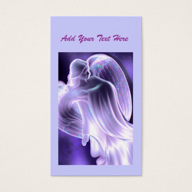Blue - Angel Daily Prayer Card (Vorderseite)
