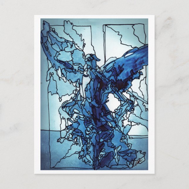 Blue Angel Postcard Postkarte (Vorderseite)