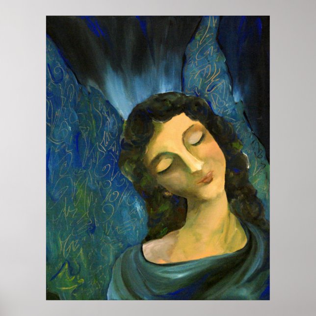 Blue Angel Print Poster (Vorne)