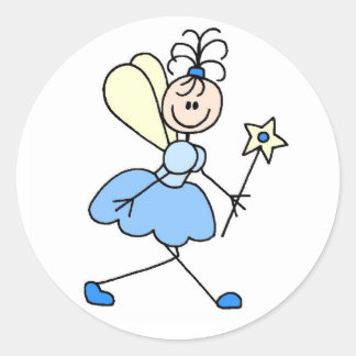 Blue Angel Strichmännchen Sticker