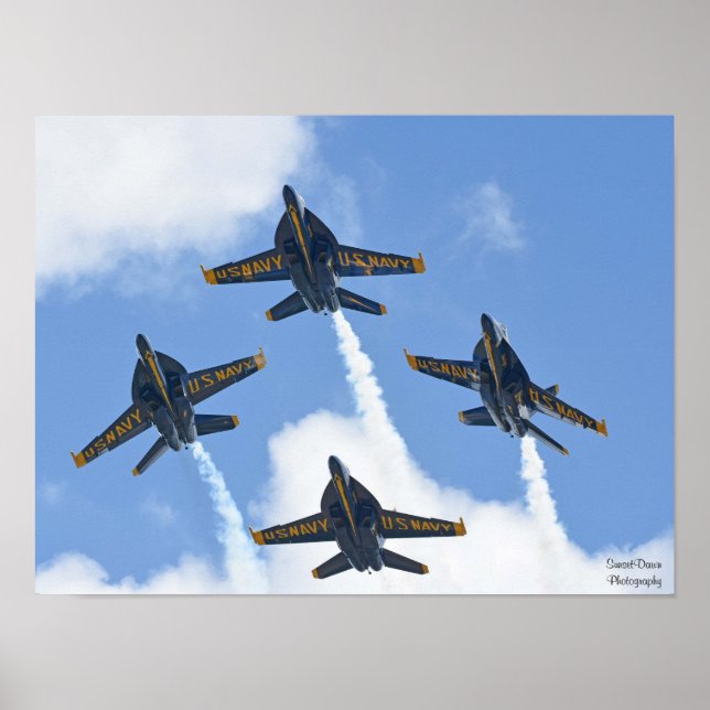 Blue Angels 2023 Poster (Vorne)